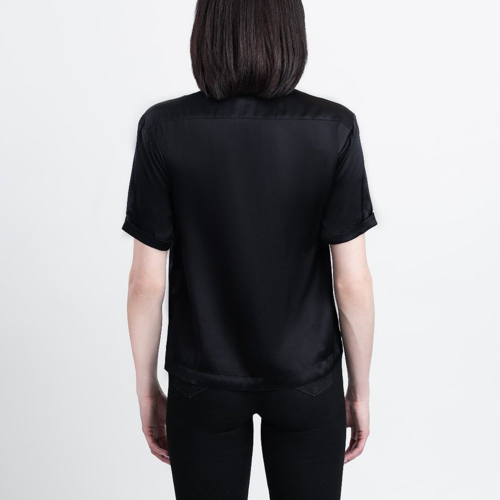 100% Silk Shirt - Picture 4 of 5